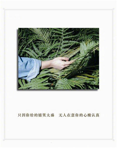 不是每个人都能把你的善良放在心上