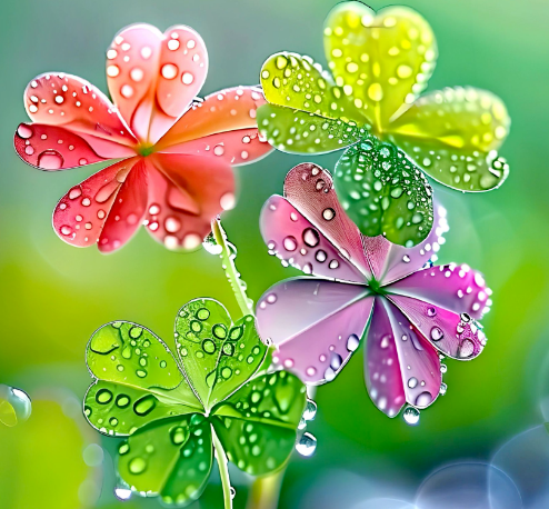 四叶草的花语